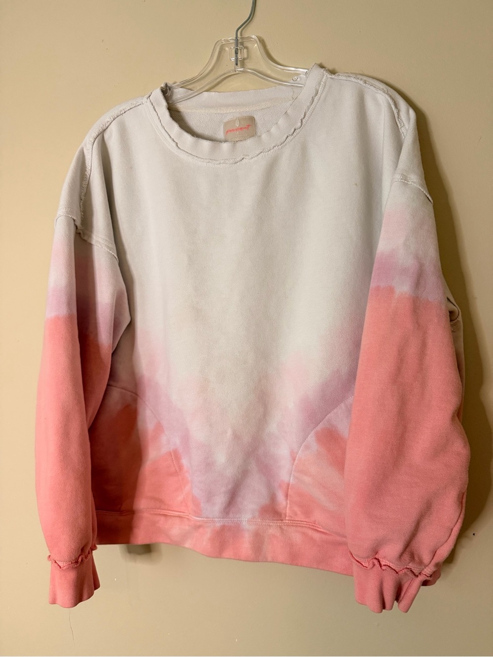 Free People Tie-Dye Crewneck Sweatshirt